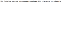 Desktop Screenshot of kpv.at