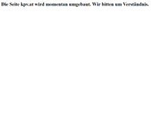 Tablet Screenshot of kpv.at