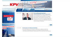 Desktop Screenshot of kpv.de