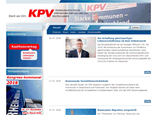 Tablet Screenshot of kpv.de